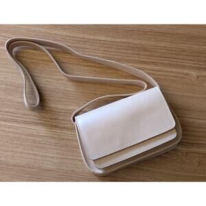 ABLE Leather Small Crossbody Bag in Blossom Taupe NWOT